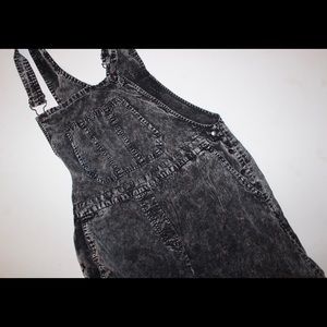Forever 21 Acid wash overalls